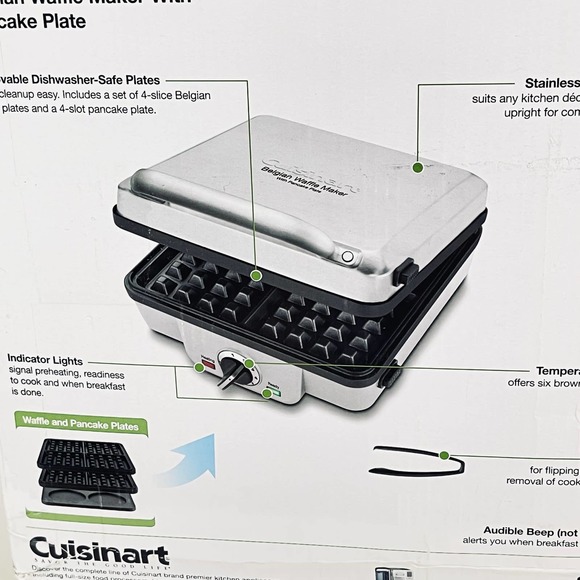 Cuisinart Belgian Waffle Maker WAF300 - Picture 8 of 9